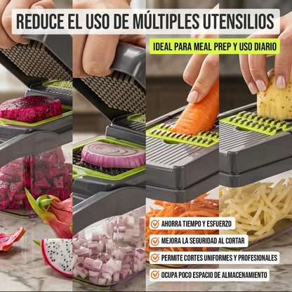 Veggo Pro™ | Cortador Multifunción 7 en 1