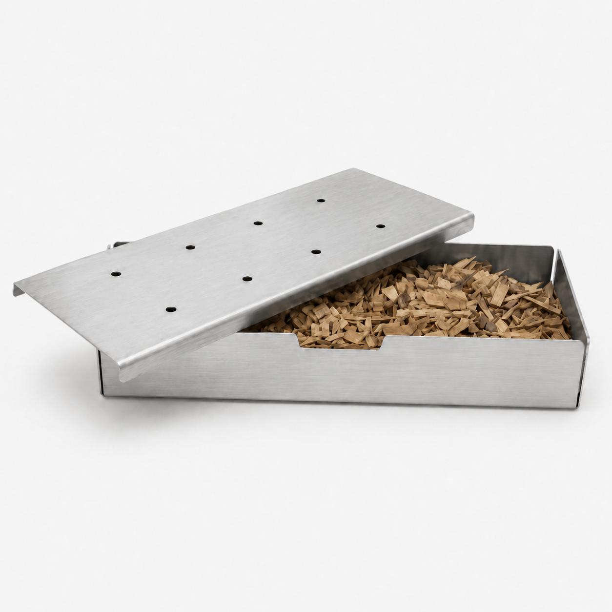 Caja Ahumadora Para Parrillas- Steel Cut