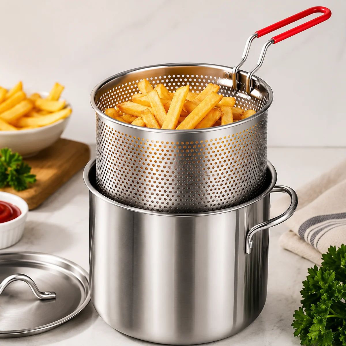 FryGuard™ — Cocina sin Salpicaduras